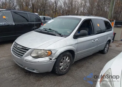 2005 Chrysler Town & Country Limited из США, поврежденный, VIN 2C8GP64L85R115880